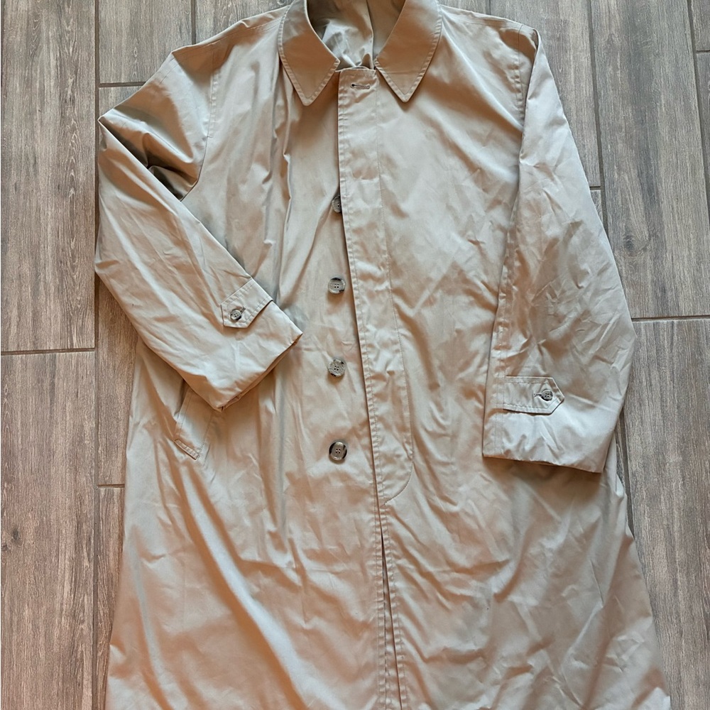 Men's London Fog Tan Trench Coat